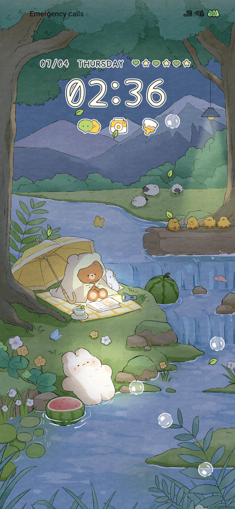 Hill stream outing screenshot