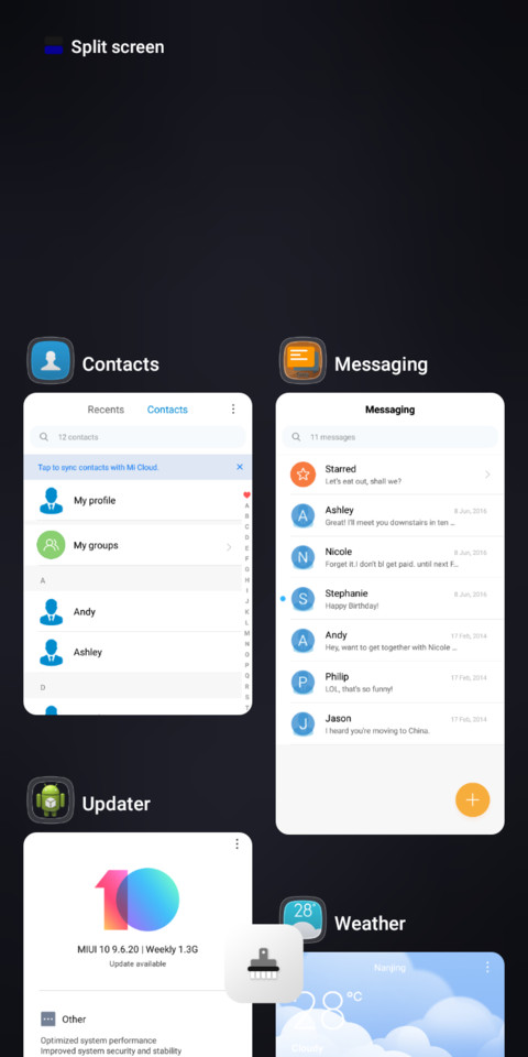 Universal screenshot