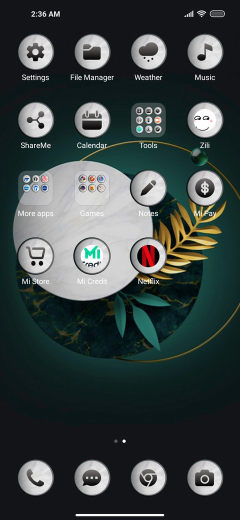 Colour Leaf screenshot