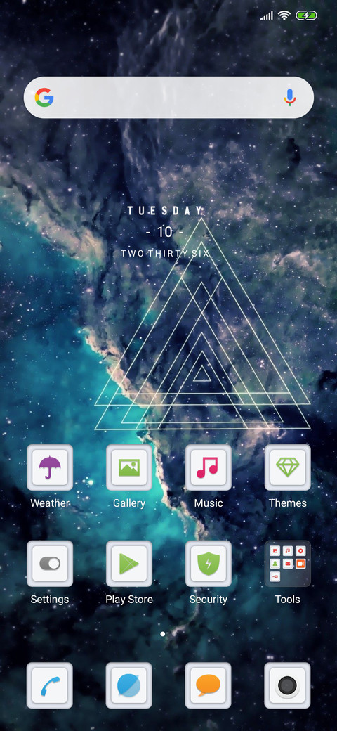 New v10 screenshot