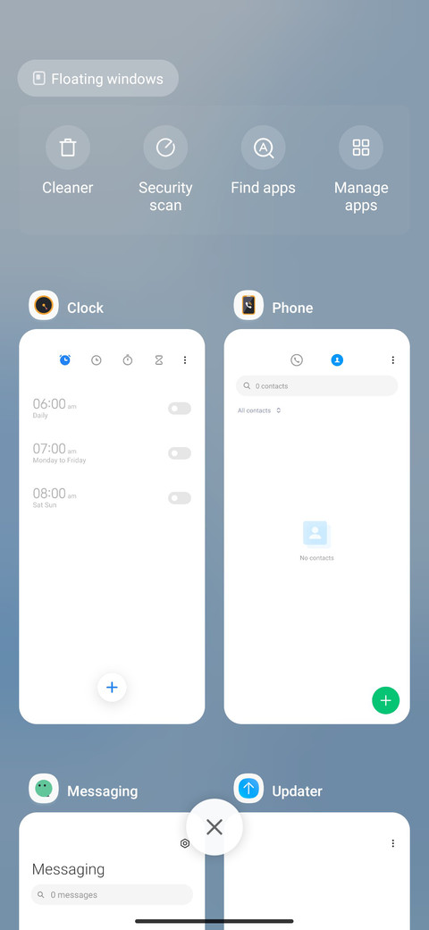 Simple diary screenshot