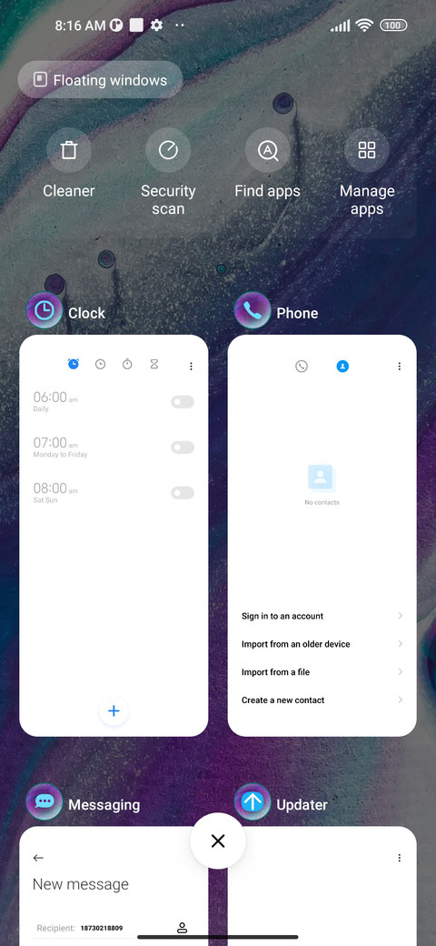 pastel colour screenshot