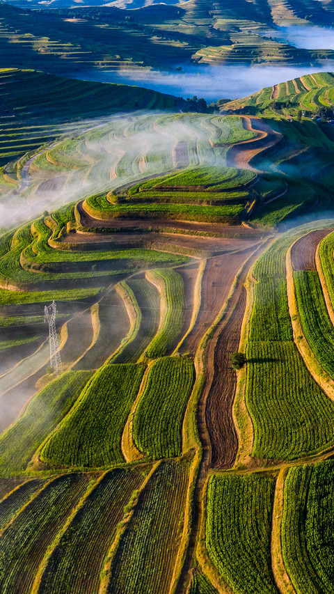Xihaigu terraced fields screenshot