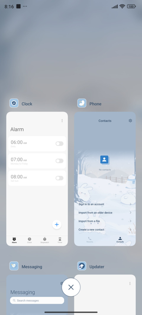 Winter rabbit screenshot