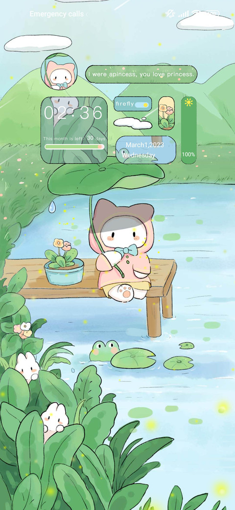 Pond side screenshot