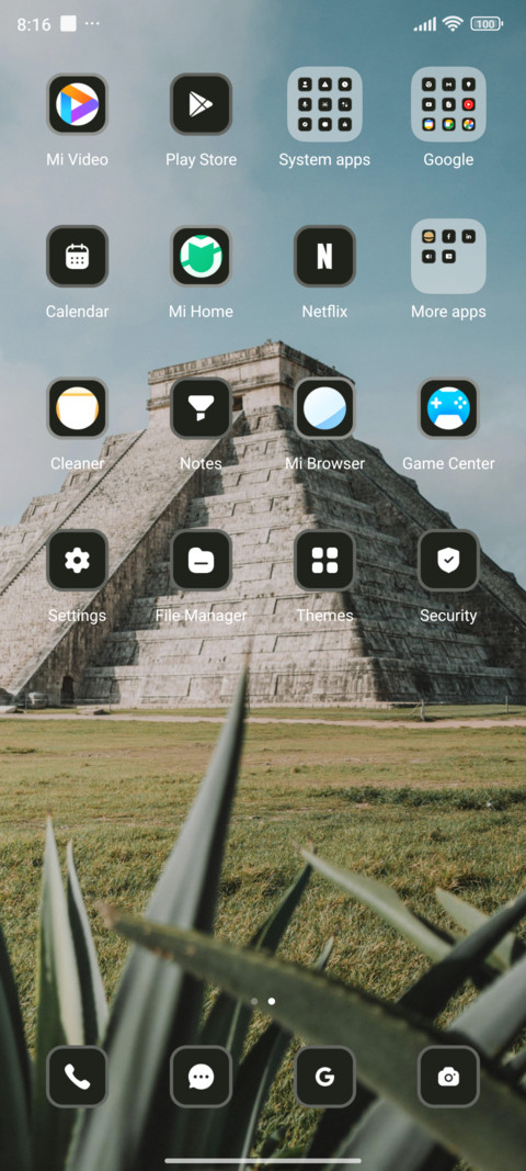 Structure screenshot
