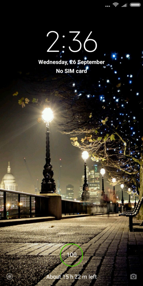 Night dark screenshot