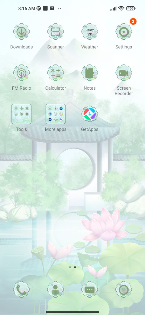 Lotus green water screenshot