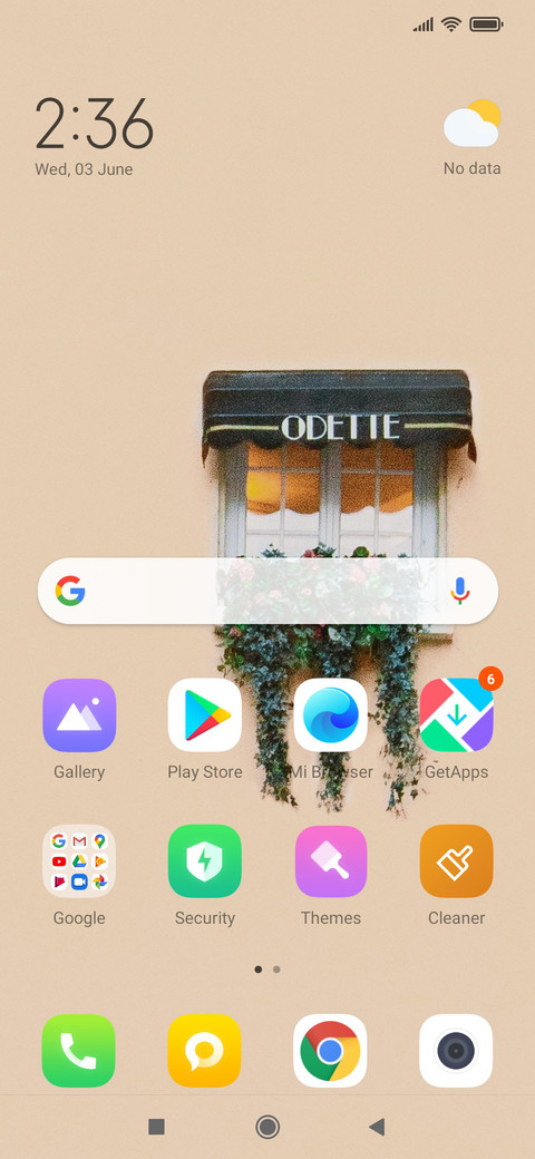 A decoration screenshot