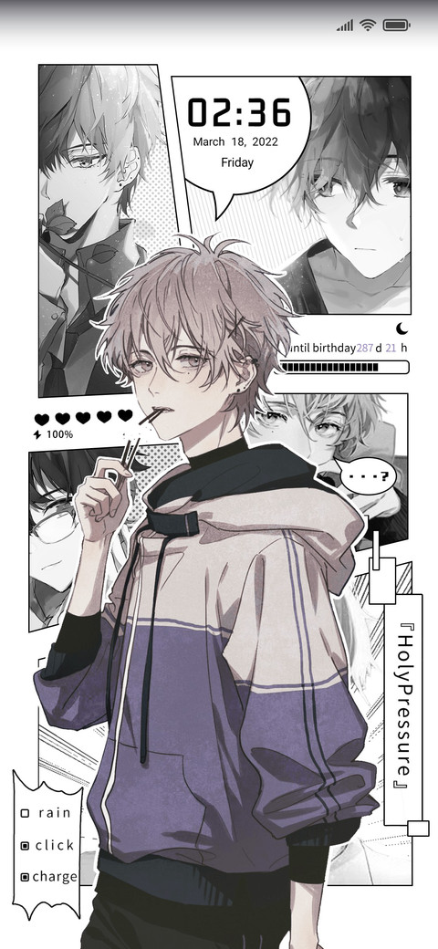 Lonely boy comic screenshot