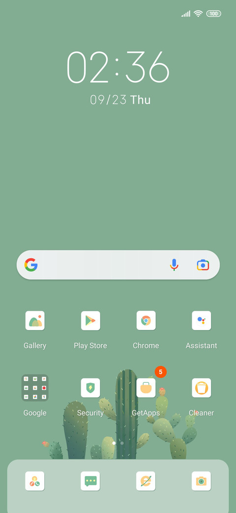 Simple cactus screenshot