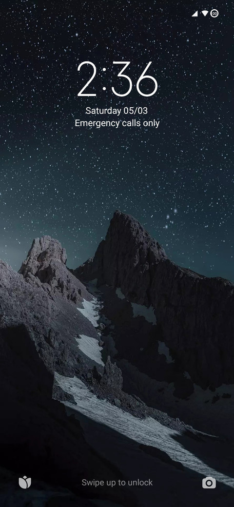 OxygenOS dark screenshot