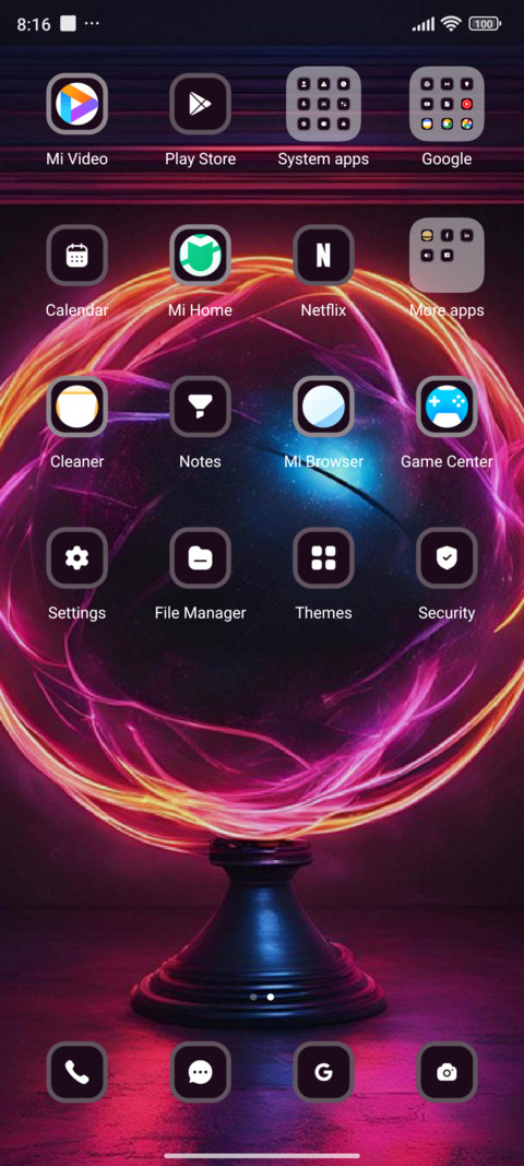 Colorful Globe screenshot