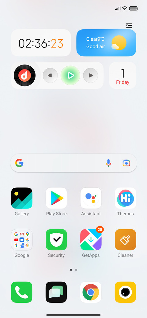 Hello white v12 screenshot
