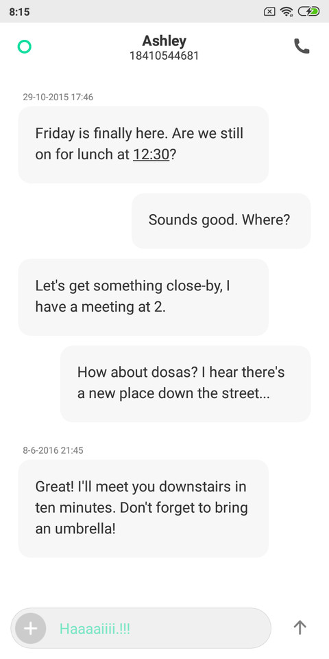 WHITE screenshot