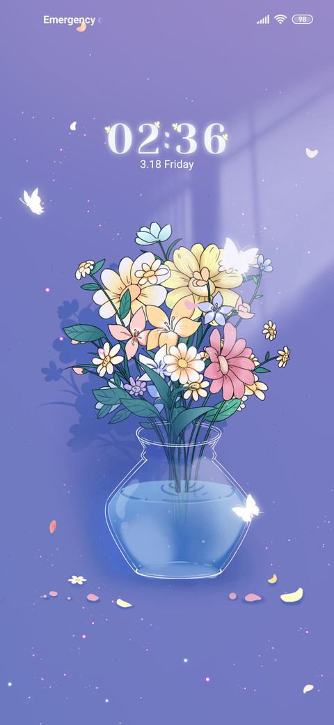 Periwinkle blue screenshot