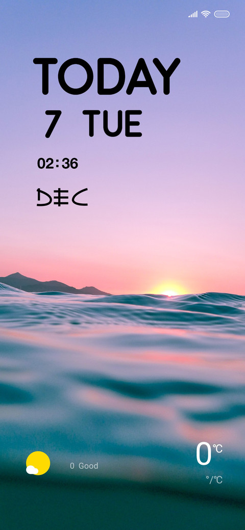 Sunrise Feel screenshot