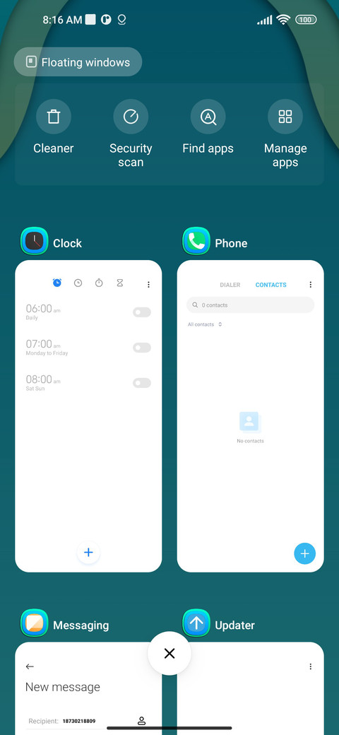 New Style Clock screenshot