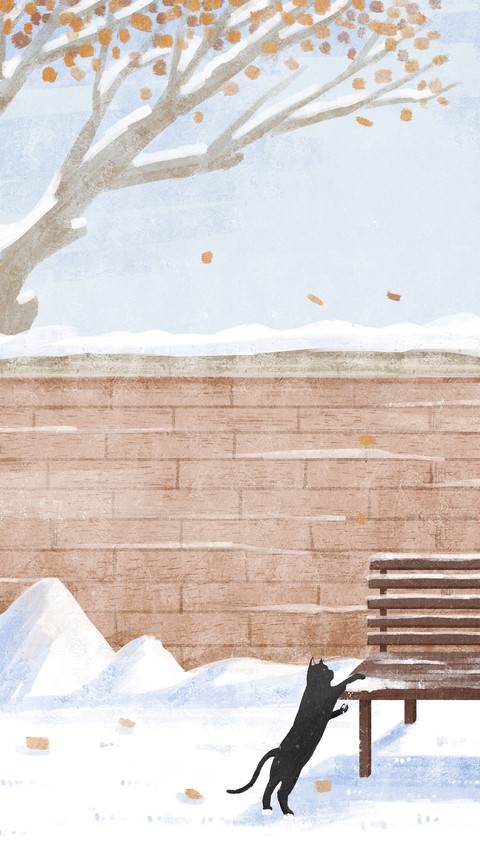 二十四节气大雪-视觉中国 screenshot