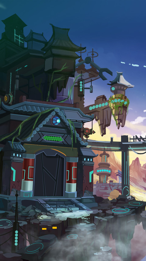 动漫插画-拍信图库 screenshot