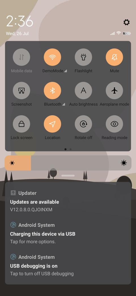 Time mapping screenshot