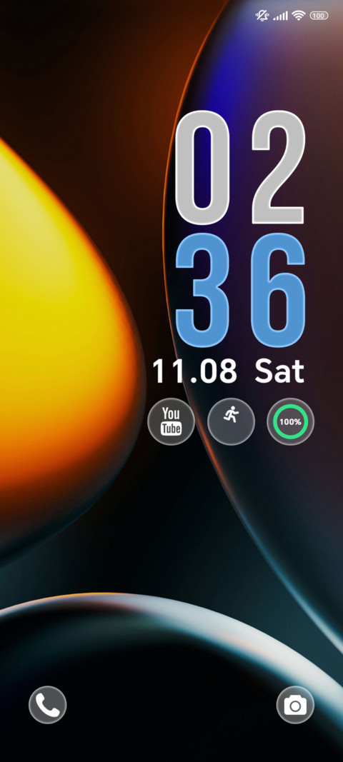 Warm Orb Glow screenshot