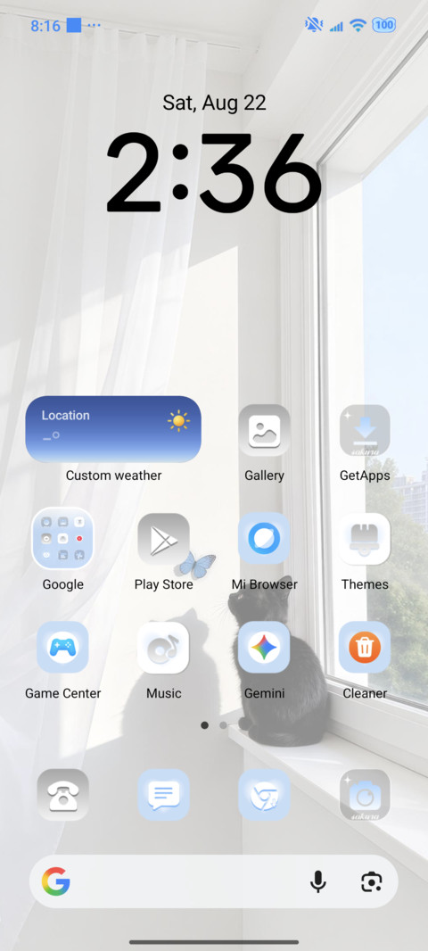 Cat‑Butterfly screenshot