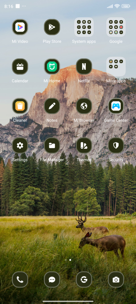 Deer in Forest screenshot