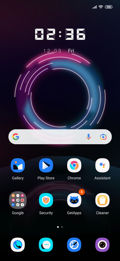Neon Cool Flash screenshot