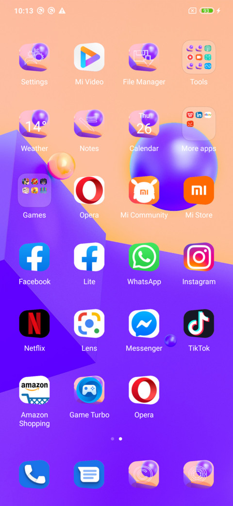 Purple Ball screenshot