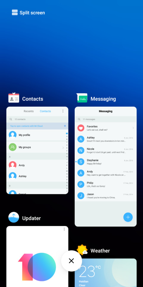 New Blue v10 screenshot