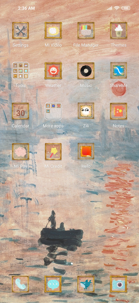 Sunrise screenshot