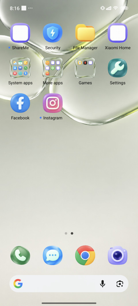 Three Green Glass screenshot
