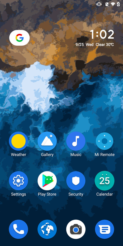 Android Q V10 screenshot