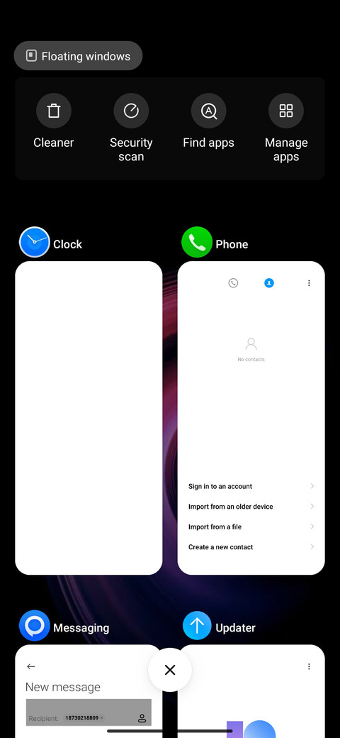 Xos Infinix screenshot