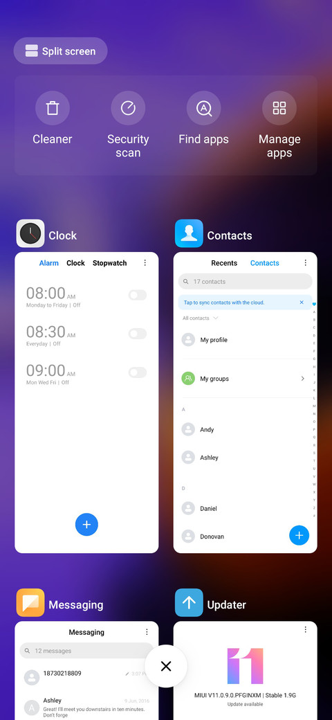 Light Android Q v11 screenshot