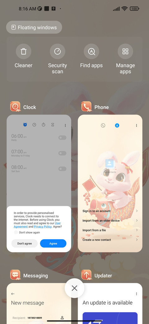 Koi rabbit screenshot