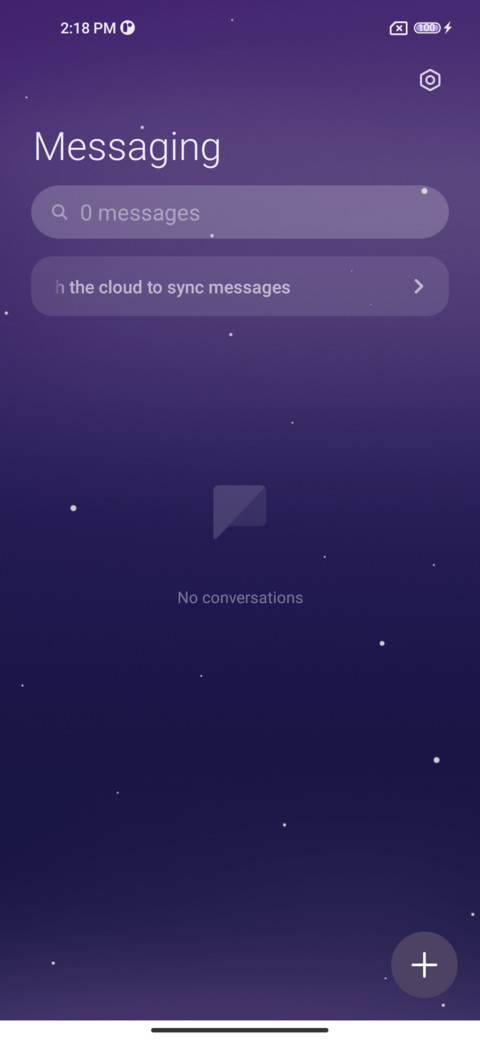 Dynamic gradient screenshot