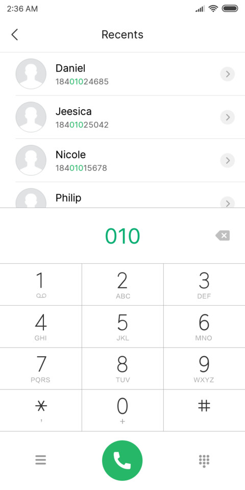InterUI Hinted Font screenshot
