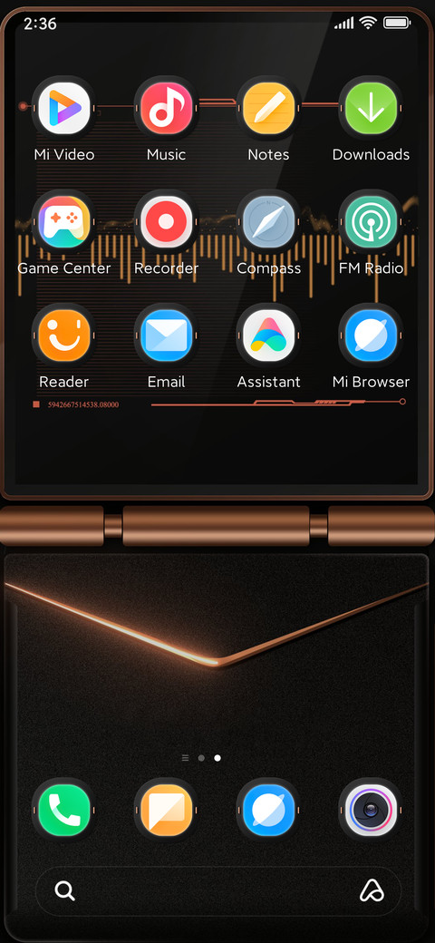 Business grey screenshot