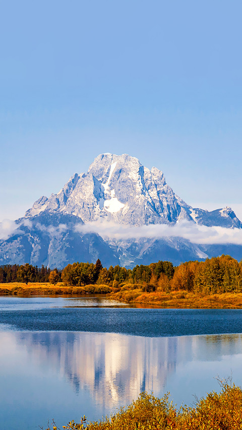 Mt. Moran at Oxbow Band screenshot