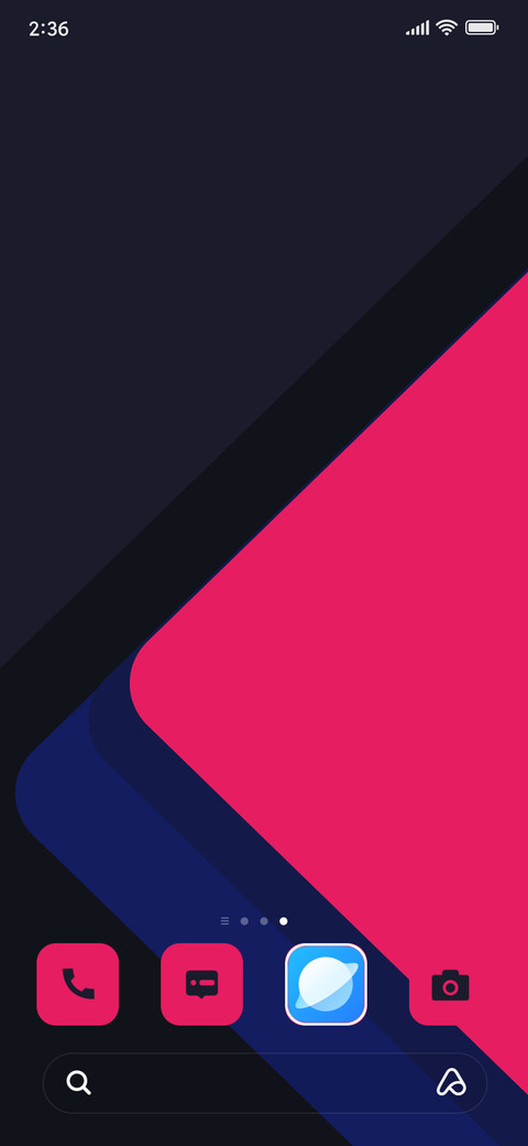 Geometric screenshot