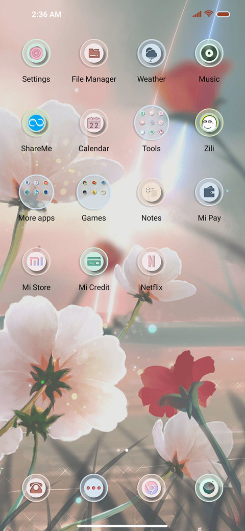 Warm spring screenshot