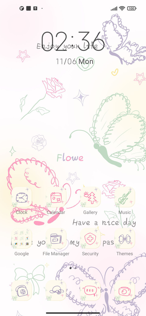 Colorful Butterfly screenshot