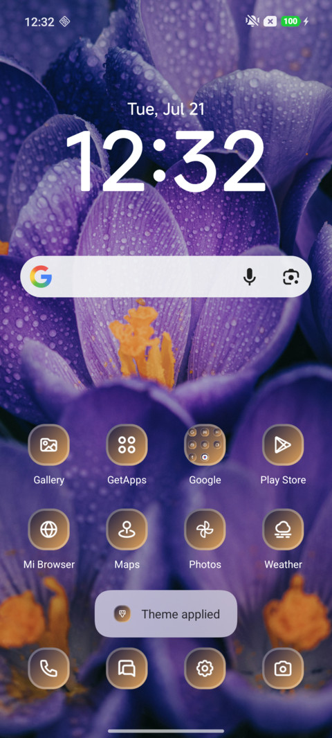 Water Droplets screenshot