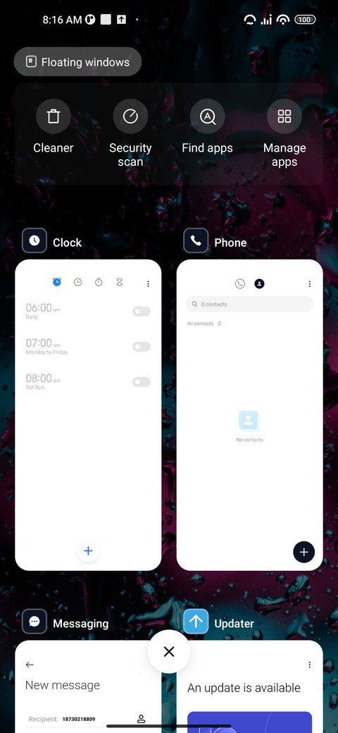 Water Neon screenshot