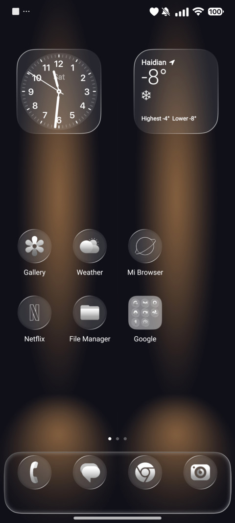 Round Glass 8V screenshot