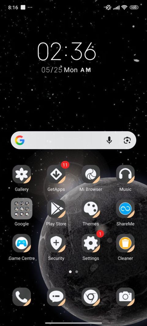Cosmic Moon Glow screenshot