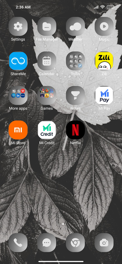 MonoChrome screenshot