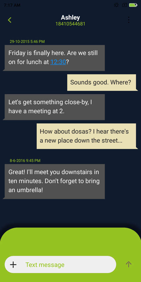 MNavy Green screenshot